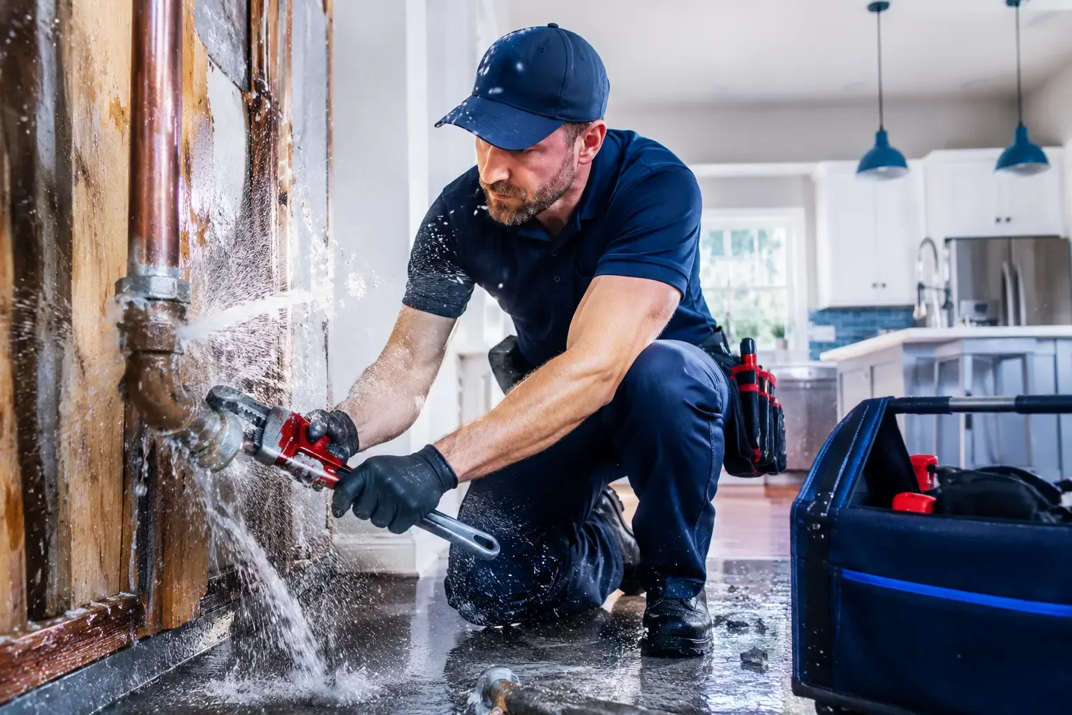 Local emergency pipe repair professionals in Youngsville, NC